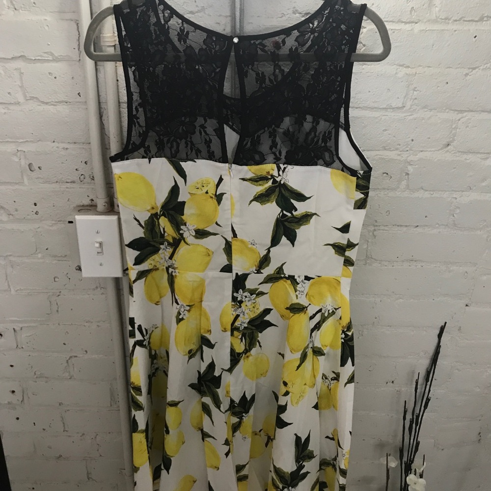 New lemon print dress.